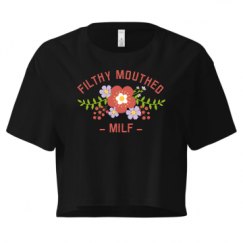 Ladies Festival Cali Crop Top Tee