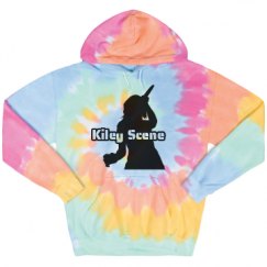 Unisex Tie-Dye Fleece Hoodie