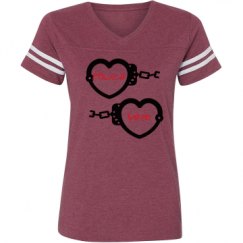 Ladies Relaxed Fit Vintage Sports Tee