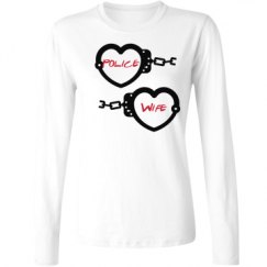 Ladies Relaxed Fit Basic Long Sleeve Tee