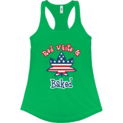 Ladies Slim Fit Racerback Tank Top