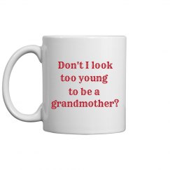 young grandma mug