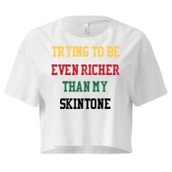 Ladies Festival Cali Crop Top Tee