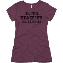 Ladies Slim Fit Super Soft Triblend Tee
