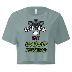 Ladies Festival Cali Crop Top Tee