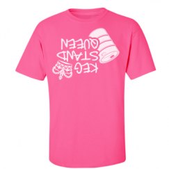 Unisex Ultra Cotton Safety Neon Crewneck Tee