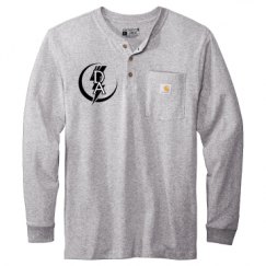 Unisex Carhartt Long Sleeve Henley Tee