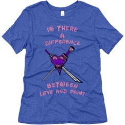 Ladies Relaxed Fit Super Soft Triblend Tee