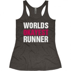 Ladies Slim Fit Super Soft Racerback Triblend Tank