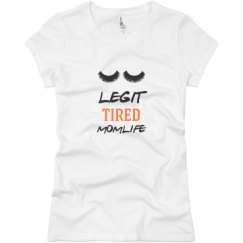 Ladies Slim Fit Basic Promo Jersey Tee