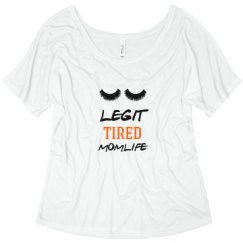 Ladies Flowy Slouchy Tee