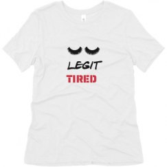 Ladies Relaxed Fit Super Soft Triblend Tee