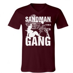 Unisex V-Neck Jersey Tee