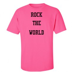 Unisex Ultra Cotton Safety Neon Crewneck Tee