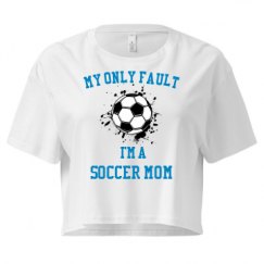 Ladies Festival Cali Crop Top Tee