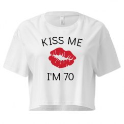 Ladies Festival Cali Crop Top Tee