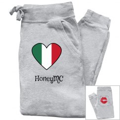 Honeymc Italy flag sweatpants