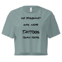 Ladies Festival Cali Crop Top Tee