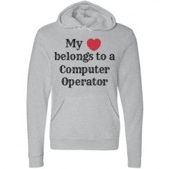 Unisex Fleece Pullover Midweight Hoodie