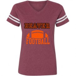 Ladies Relaxed Fit Vintage Sports Tee