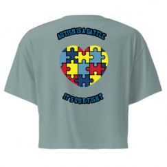 Ladies Festival Cali Crop Top Tee