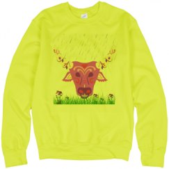 Unisex Neon Crewneck Sweatshirt