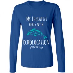 Ladies Relaxed Fit Basic Long Sleeve Tee