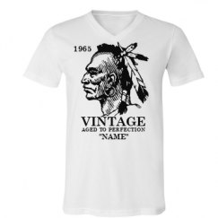 Unisex V-Neck Jersey Tee