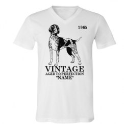 Unisex V-Neck Jersey Tee