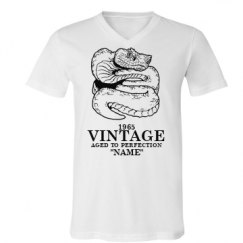 Unisex V-Neck Jersey Tee