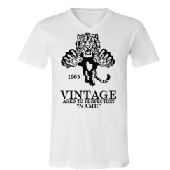 Unisex V-Neck Jersey Tee