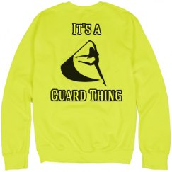 Unisex Neon Crewneck Sweatshirt