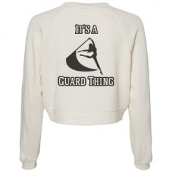 Women's Raglan Pullover Fleece