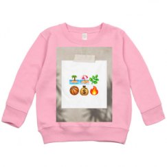 Toddler Crewneck Basic Promo Sweatshirt