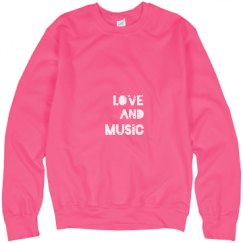 Unisex Neon Crewneck Sweatshirt