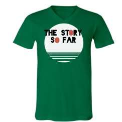 Unisex V-Neck Jersey Tee