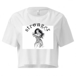 Ladies Festival Cali Crop Top Tee