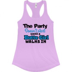 Ladies Slim Fit Racerback Tank Top