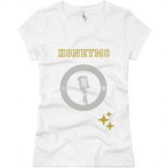 Honeymc gold and silver tshirt