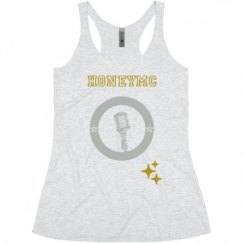 Ladies Slim Fit Super Soft Racerback Triblend Tank