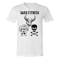 Unisex V-Neck Jersey Tee