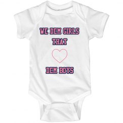 We Dem Girls - Baby Bib