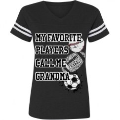 Ladies Relaxed Fit Vintage Sports Tee