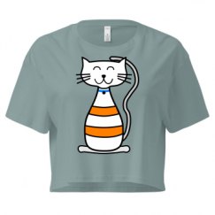 Ladies Festival Cali Crop Top Tee