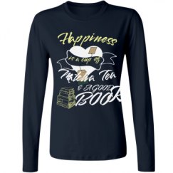 Ladies Relaxed Fit Basic Long Sleeve Tee