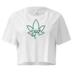 Ladies Festival Cali Crop Top Tee
