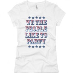 Ladies Slim Fit Basic Promo Jersey Tee