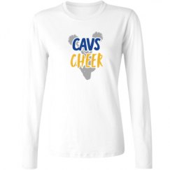 Ladies Relaxed Fit Basic Long Sleeve Tee