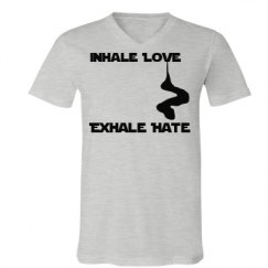 Unisex V-Neck Jersey Tee