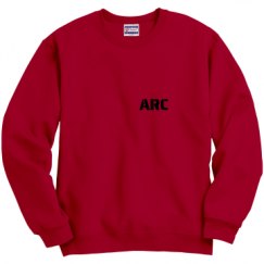 Unisex Film and Foil Crewneck Sweatshirt